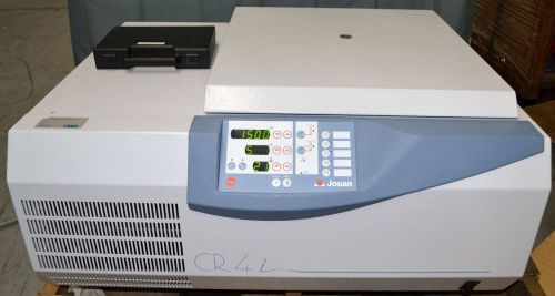 Jouan cr4i refrigerated centrifuge with rotor for sale