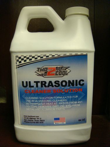 ultrasonic cleaner solution