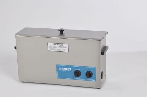 Crest cp1800-ht 20 liter ultrasonic cleaner, stainless steel, timer+heat+cover for sale