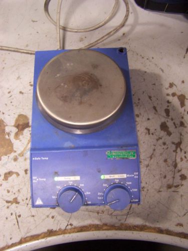 Chemglass hot plate stirrer 120 vac temp 0-340?c motion 0-1500 rpm for sale