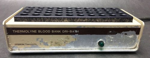 SYBRON Thermolyne Blood Bank Dri-Bath Model: DB-12215E