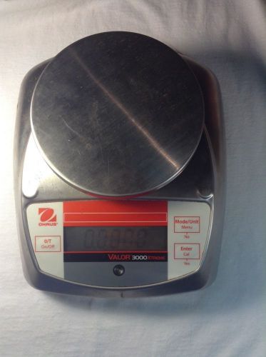 ohaus scale valor 3000 extreme