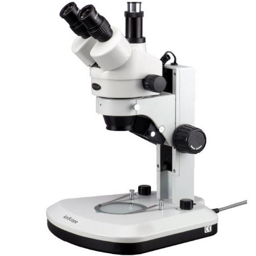 3.5X-90X Trinocular Track Stand Zoom Stereo Microscope + LED Lights