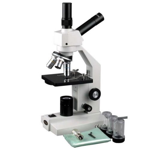 Dual-view compound microscope 40x-1000x for sale