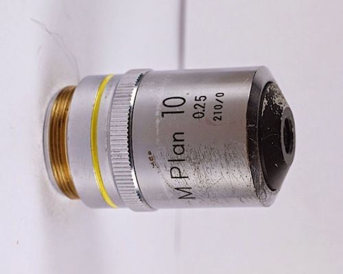 Nikon M Plan 10x 210 Metallurgical Microscope Objective