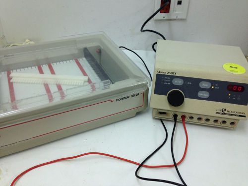 Gibco BRL Life Technologies Electrophoresis Power Supply 250EX + Unit Cell