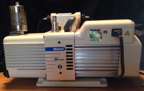 Welch w series 7 vacuum pump for freeze drying. for sale