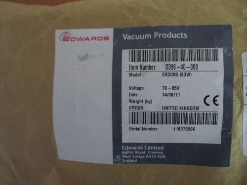 Edwards EXDC80 Turbo Controller - Used - For Sale