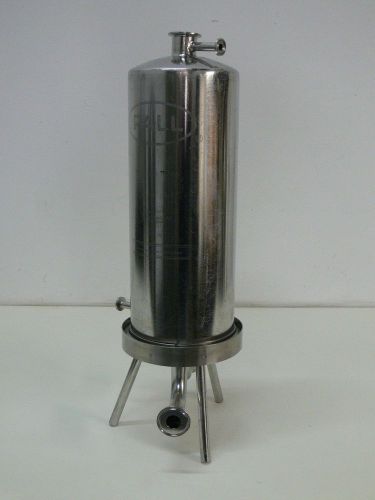PALL HECE4B1L26 STAINLESS STEEL SANITARY CARTRIDGE FILTER HOUSING MAX.120 PSIG