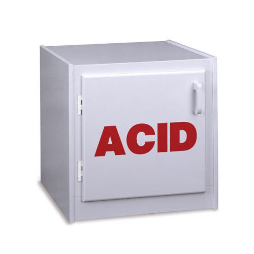 - Acid Storage Bench Cabinet  16&#034;W x 16&#034;D x 16&#034;H 1 ea
