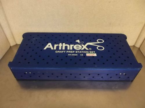Arthrex graft prep instrument tray for autoclave sterilization container  ah* for sale