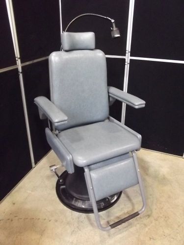Smr apex 2400 medical exam chair barber shop tattoo powered chair &amp; light aa162 for sale
