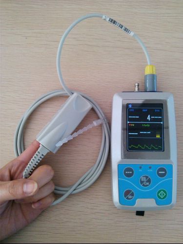 CONTECdigital blood pressure monitor,patient monitor PM50 (NIBP,SPO2,PR)+3cuffs