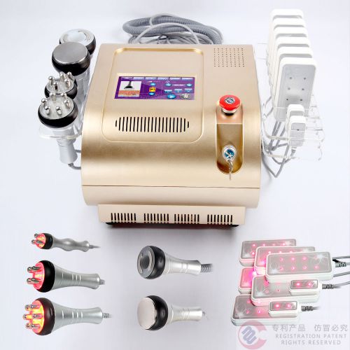 40k ultrasonic cavitation liposuction bipolar tripolar body arm slim lipo laser for sale