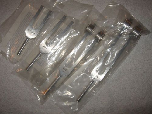 4 New Sklar - Aluminum Alloy Tuning Forks of Various Lengths