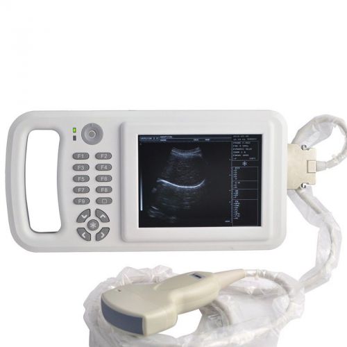 New 6.5 inch full digital laptop ultrasound scanner with 3.5 mhz convex probe for sale