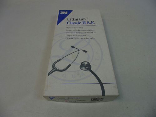 Littmann Classic II S.E. Stethoscope Burgundy 3M Used Good Condition