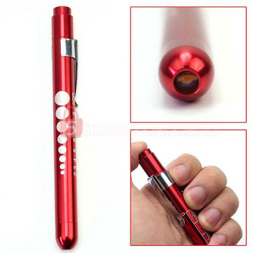 Mini Pocket Medical Pen Light LED Flashlight Torch Doctor Nurse Penlight New
