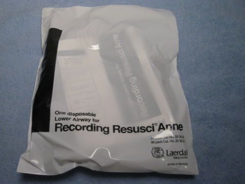 Lot of SIX (6)  Manikin Airway for Recording Resusci Anne-NEW!!