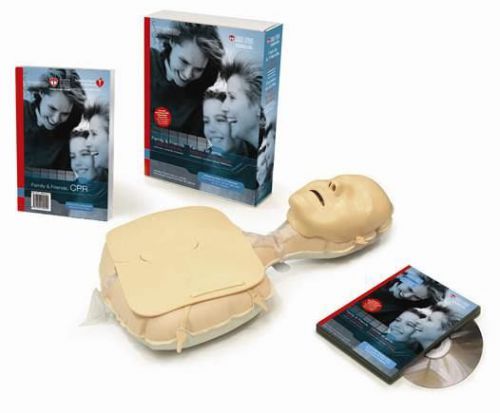 CPR Anytime Kit - 2010 STANDARDS - LEARN CPR AT HOME - CPR MANIKIN - NEW
