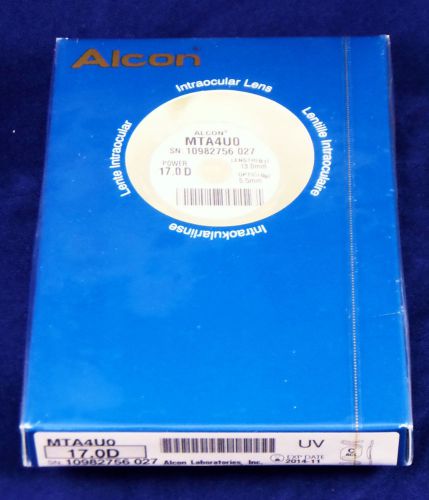 Alcon kelman multiflex 1 iii 17.0d intraocular lens 5.5mm optic 13.0mm mta4u0 for sale