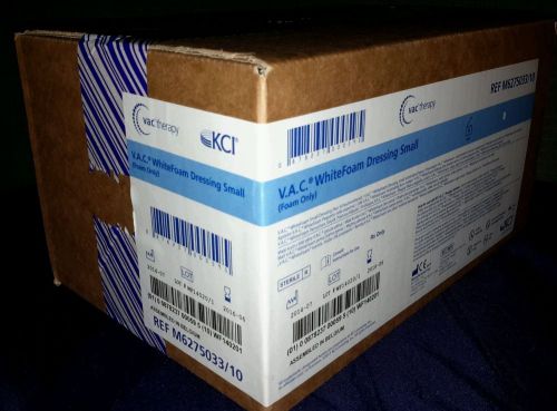 BOX OF 10 KCI V.A.C. WhiteFoam Dressing Small M6275033/10
