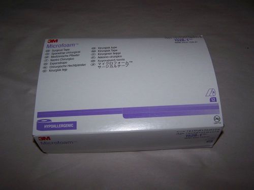3M Microfoam Surgical Tape 1&#034; 12 roll box
