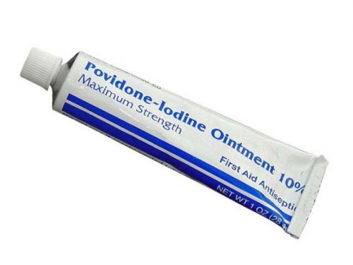 Povidone-Iodine Ointment 10% Maximum Strength,great to kill infections  1 Oz