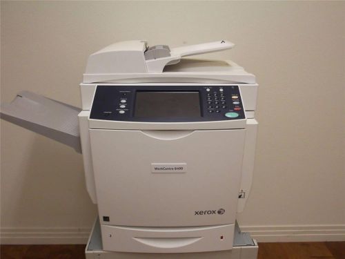 Xerox Workcentre 6400X Color Copier Printer Scanner Fax page count only 51K