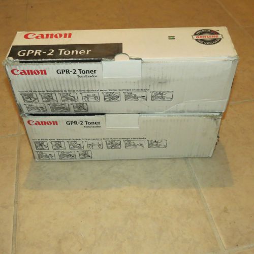 Canon GPR-2 Toner Lot of 2
