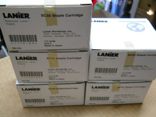 Lanier SC55 Staple Cartridges part # 117-0189