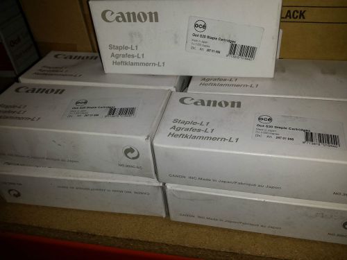 Original Canon L1 Staples - 9 x Box Bulk Buy 0253A001AB For iR22xx/33xx Series