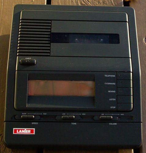 Lanier VW-160 Standard Cassette Transciber Dictation Machine - UNIT ONLY