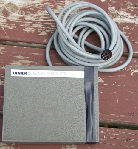 Lanier NT-014-3 Foot Switch Pedal 15&#039; Cord for Transcription Dictation Machine