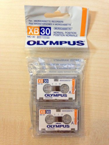 2x Olympus Microcassette XB30 (Originalverpackt)