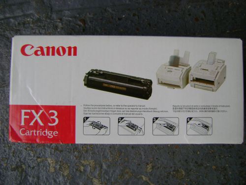 New and Original Canon FX3 Fax Machine Toner Cartridge