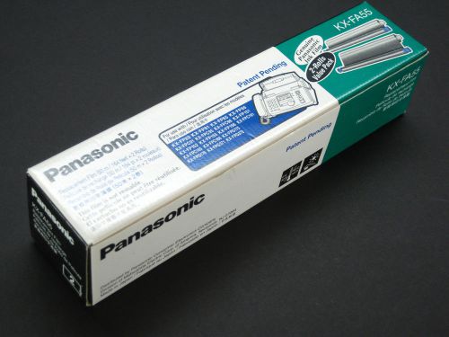 Genuine Panasonic 2 Roll Value Pack Replacement Fax Film Model: KX-FA55