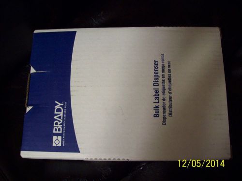 Brady bm71-35-1-342 bulk label dispenser permasleeve for sale