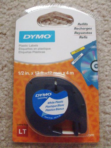 Dymo LetraTag Refill Cartridge Tapes for Label Maker 1/2&#034; PAPER