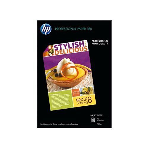 Hp professional brochure and flyer - glossy paper - a3 (297 x 420 mm) - 180 g/m2 for sale