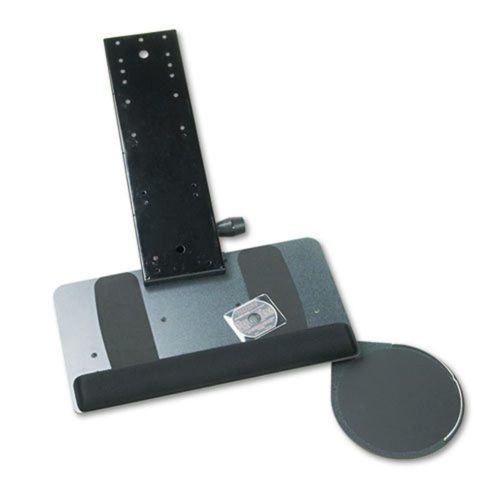 Ergonomic Concepts Thin Profile Keyboard/Mouse Platform, 20 x 11, Black