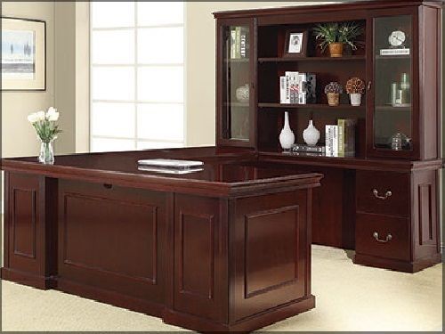 Office star - townsend - executive office desk &#034;l&#034; 36&#034;x72&#034; for sale