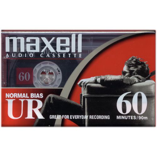 Maxell 60 Minute Normal Bias Audio Tape (5 Pack)