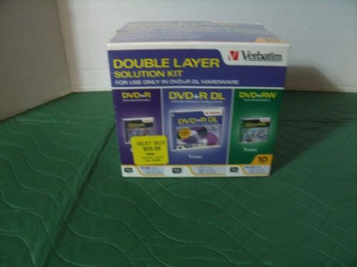 Verbatim Double Layer Solution Kit 94966-DVD+R,RW,R-DL