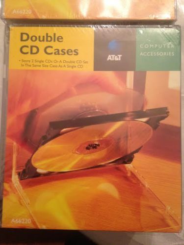 NEW 10 Black Double 2 Discs CD Jewel Case