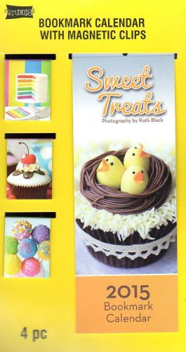 Sweet Tread - 2015 Bookmark Calendar with Magnetic Clips 2015