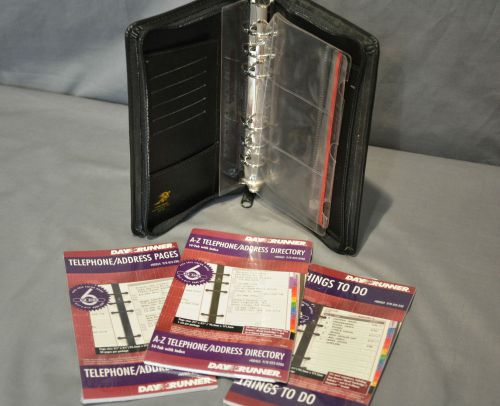 Concorde Day Runner 5&#034; X 8&#034; Organizer Item number 242-60 With Inserts