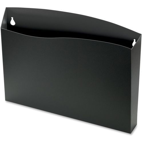 Avery Cubicle Wall File Pocket- Wall Mountable-12.5&#034;Wx1.4&#034;D - Black