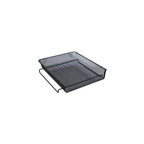 Universal Office Products 20004 Mesh Stackable Front Load Tray, Letter, Black