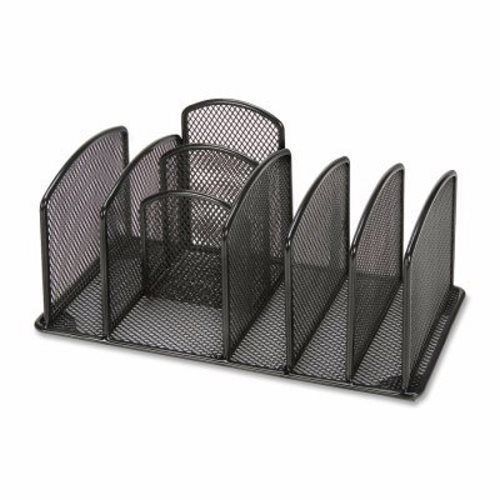 Lorell Deluxe Organizer, Mesh, 10&#034;x5-1/2&#034;x5-1/4&#034;, Black (LLR95256)